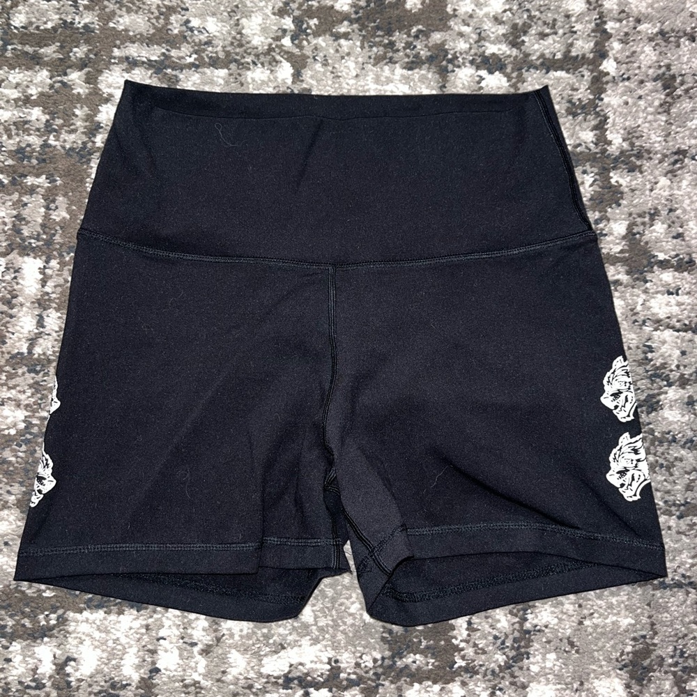 Darc Sport seamless shorts, black color, stretchy material.
